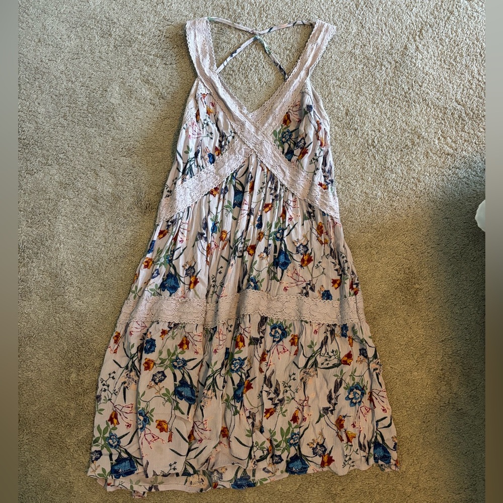 Target short floral sundress in size XS